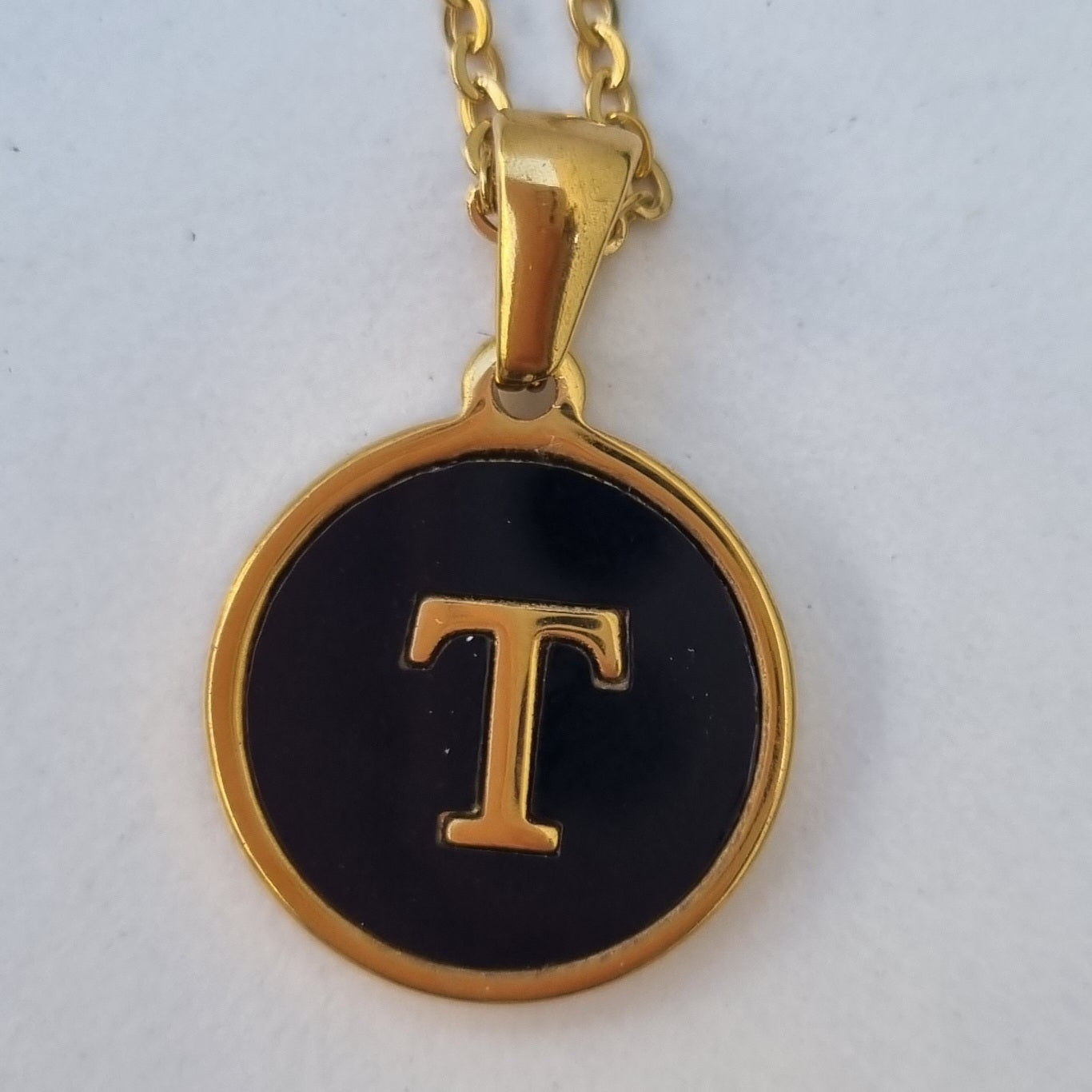 COLLAR ACERO ONIX INICIAL