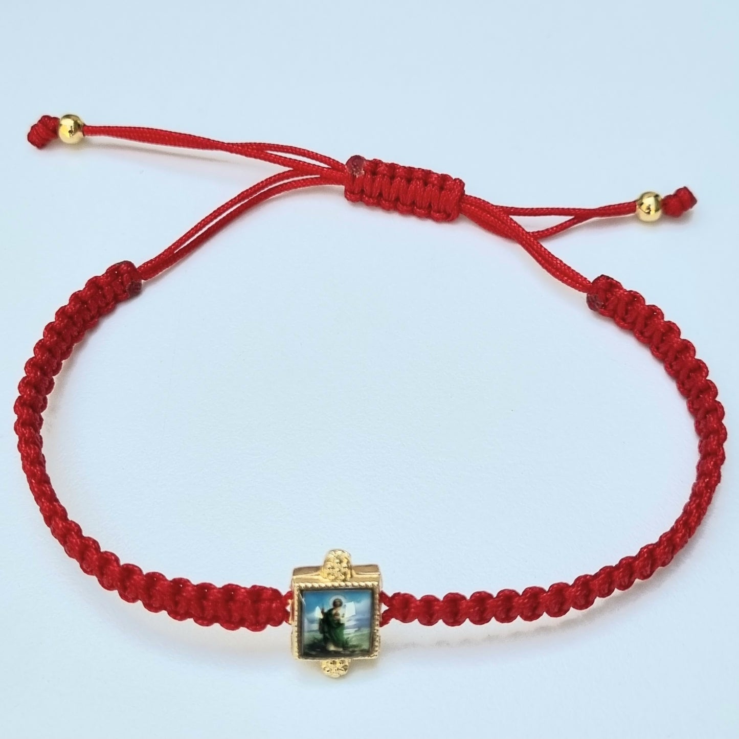 PULSERA HILO SAN JUDAS ENCAPSULADO