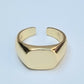 ANILLO CHAPA DE ORO AJUSTABLE ENCONTRADO