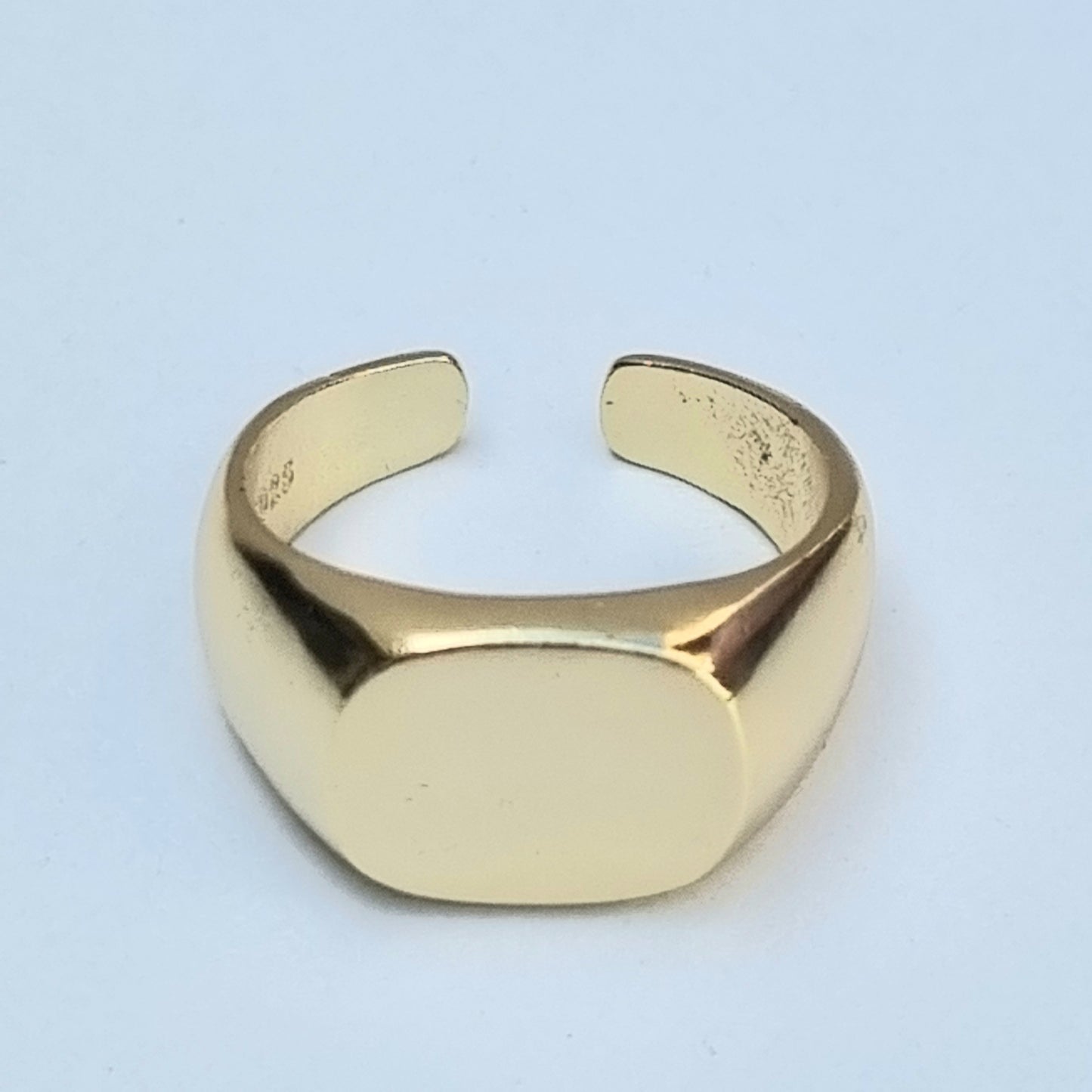 ANILLO CHAPA DE ORO AJUSTABLE ENCONTRADO