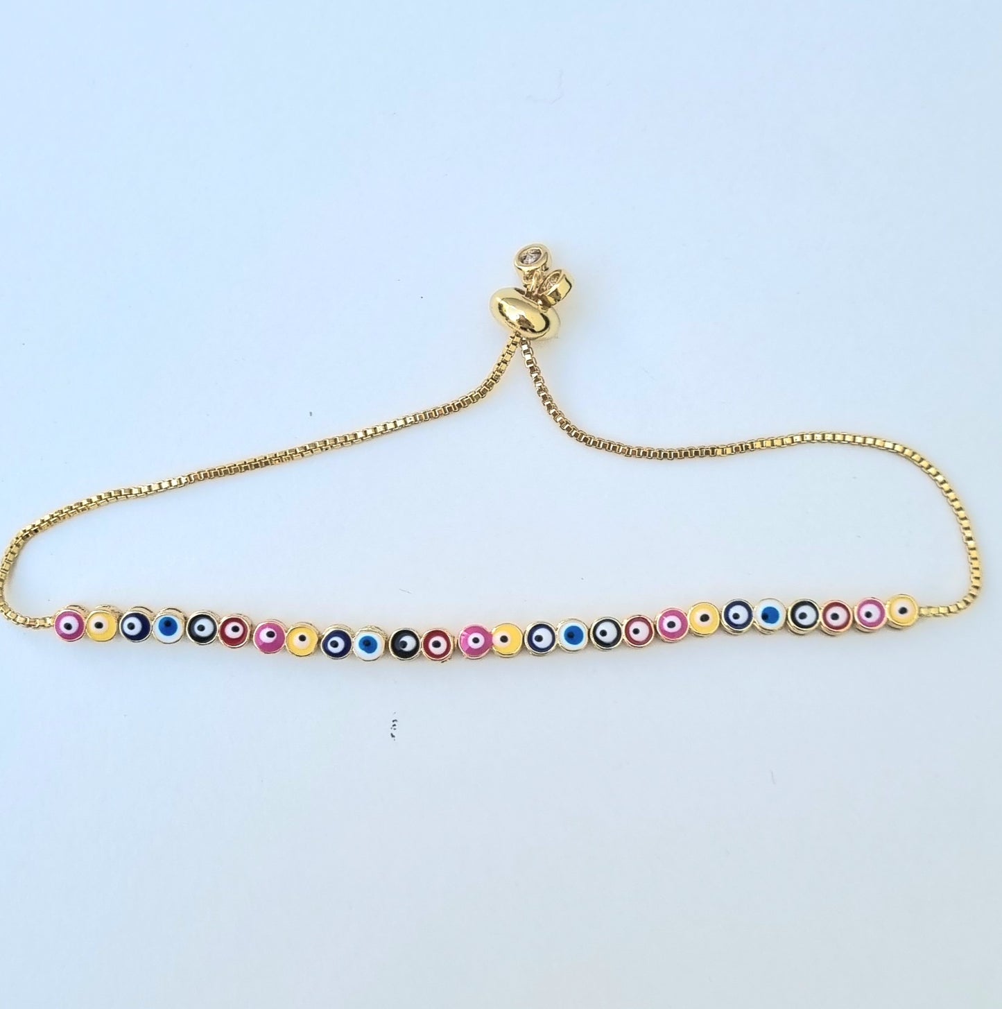 PULSERA CHAPA OJOS